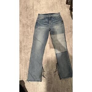 Etica Women's Patchwork Denim Jeans Size 27